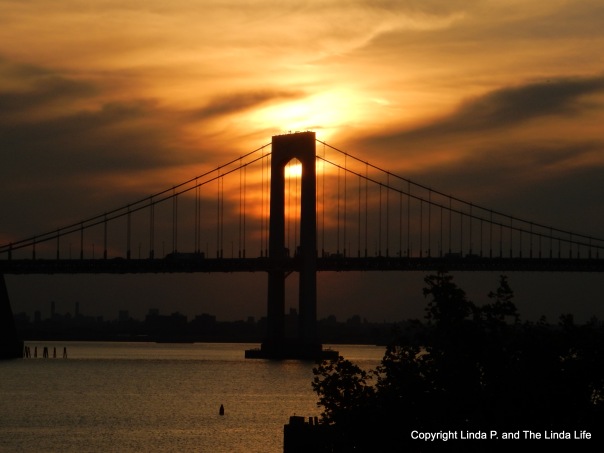 Bronx-Whitestone Bridge at Sunset