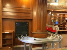 Book Train at NYPL Stephen A. Schwarzman Building on Fifth Avenue
